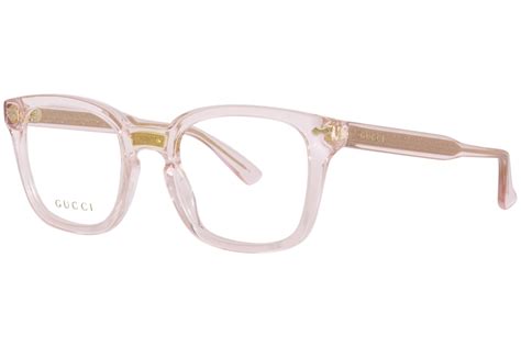 gucci clear glasses no rim|gucci oversized prescription glasses.